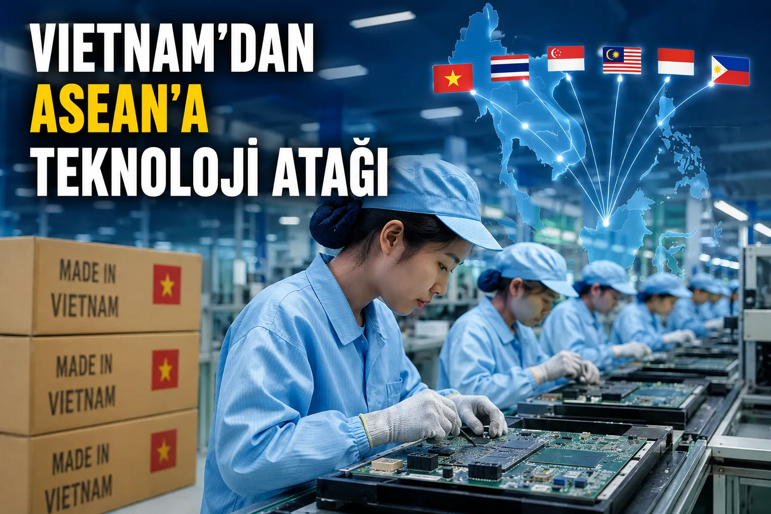 ASEAN'da Teknoloji İhracatını Güçlendiriyor