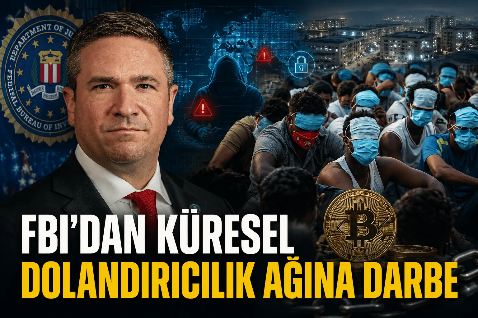 FBI'dan Küresel Dolandırıcılık Operasyonu