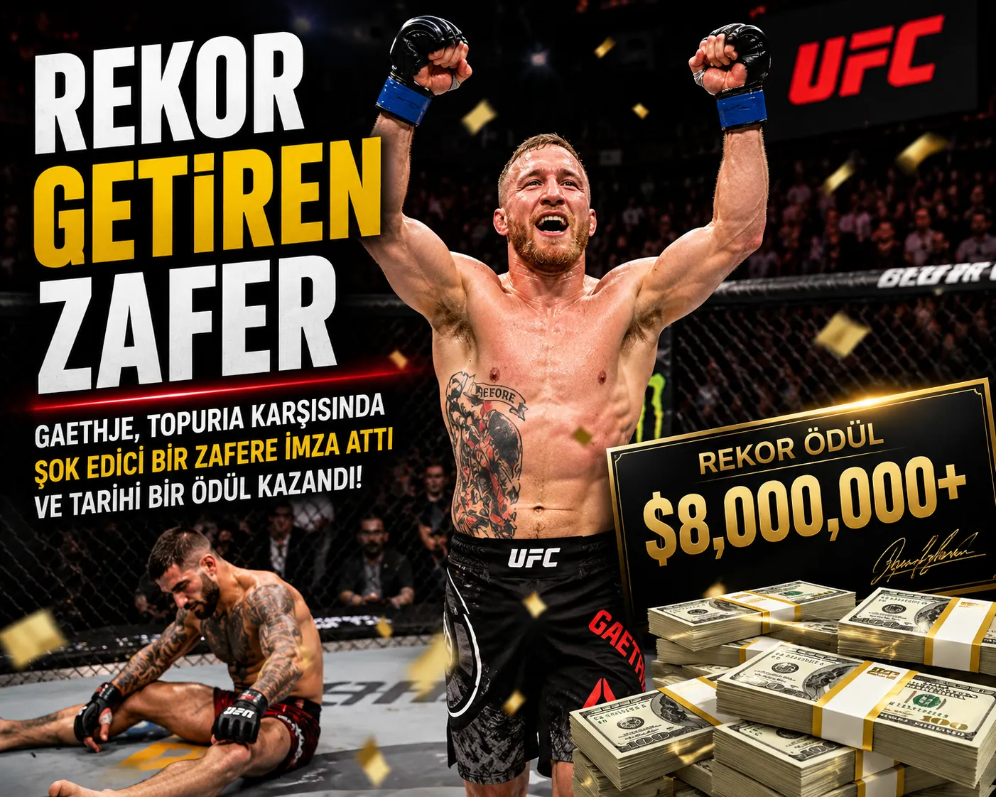 Gaethje'den Rekor Getiren Zafer