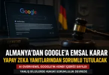Google'a Emsal Karar