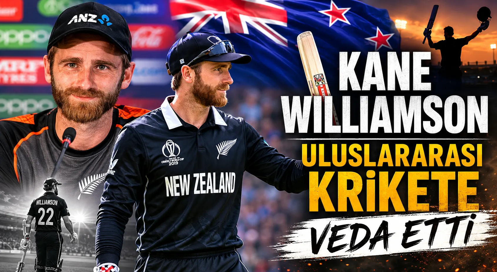 Kane Williamson Uluslararası Krikete Veda Etti