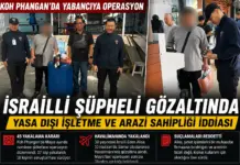 İsrailli Şüpheli Hakkında Soruşturma Koh Phangan'da Yasa Dışı İşletme