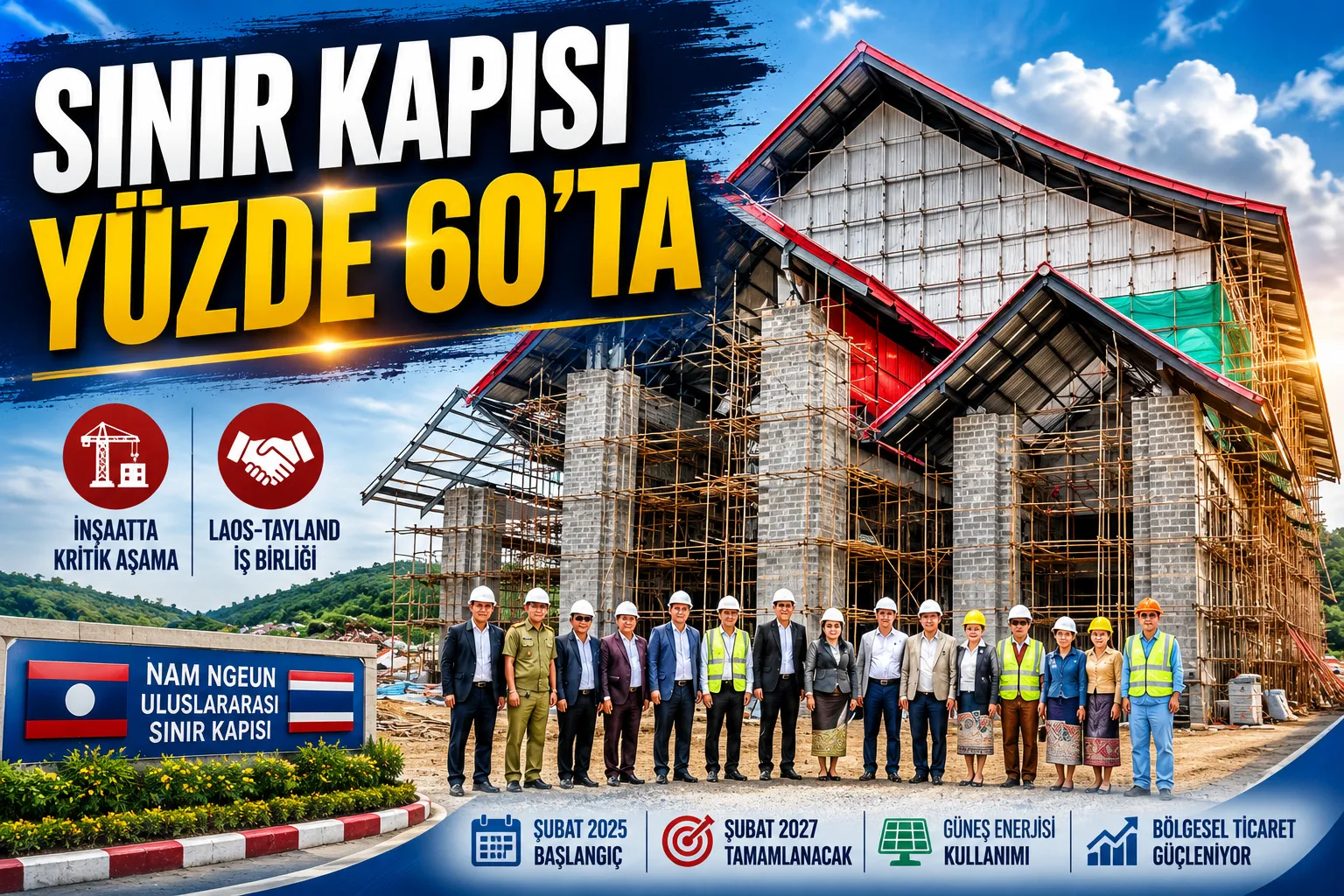 Laos-Tayland Sınır Kapısı Projesi