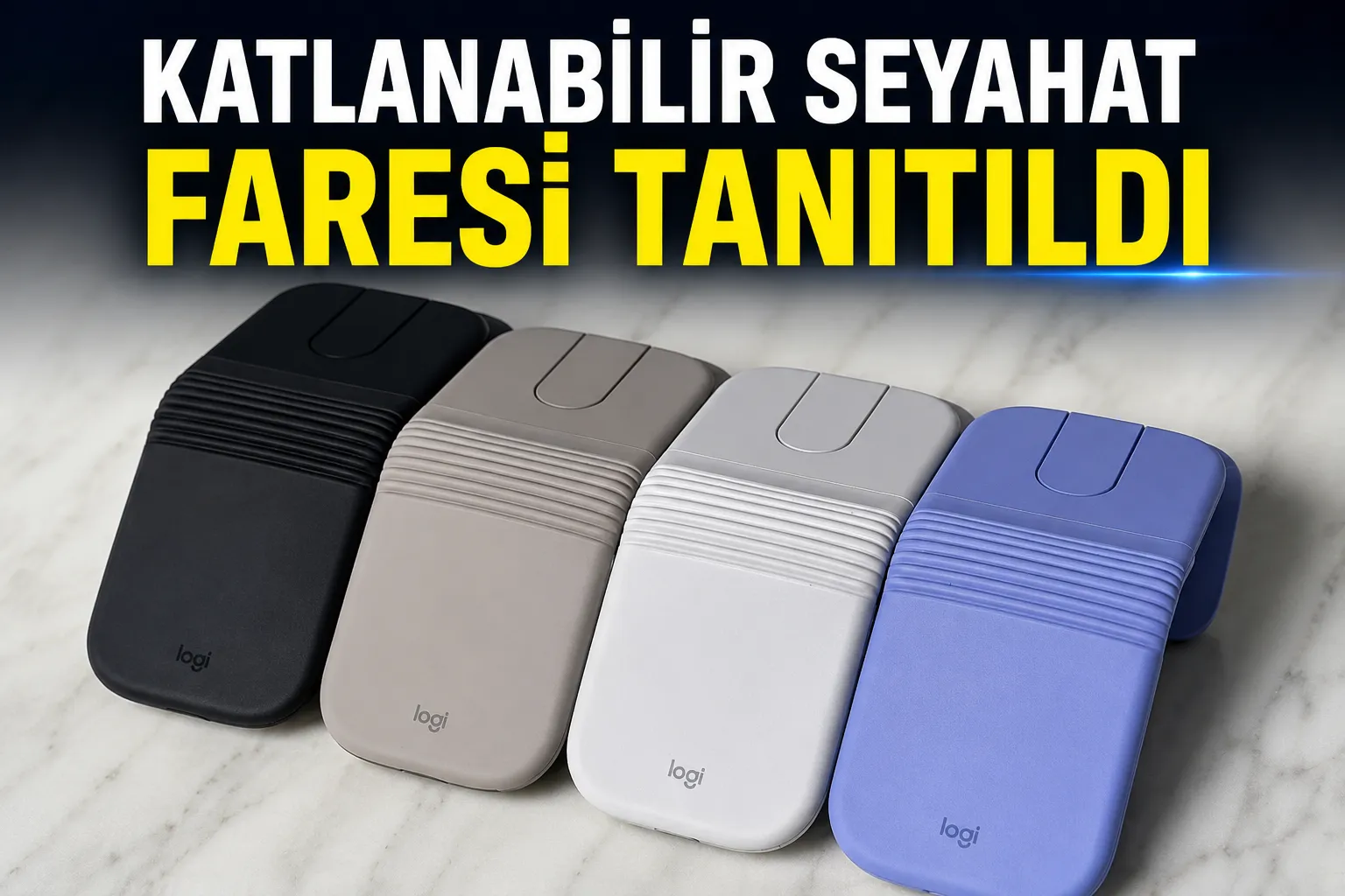 Logitech'ten Katlanabilir Fare