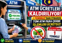 Malezya'da ATM Para Çekme