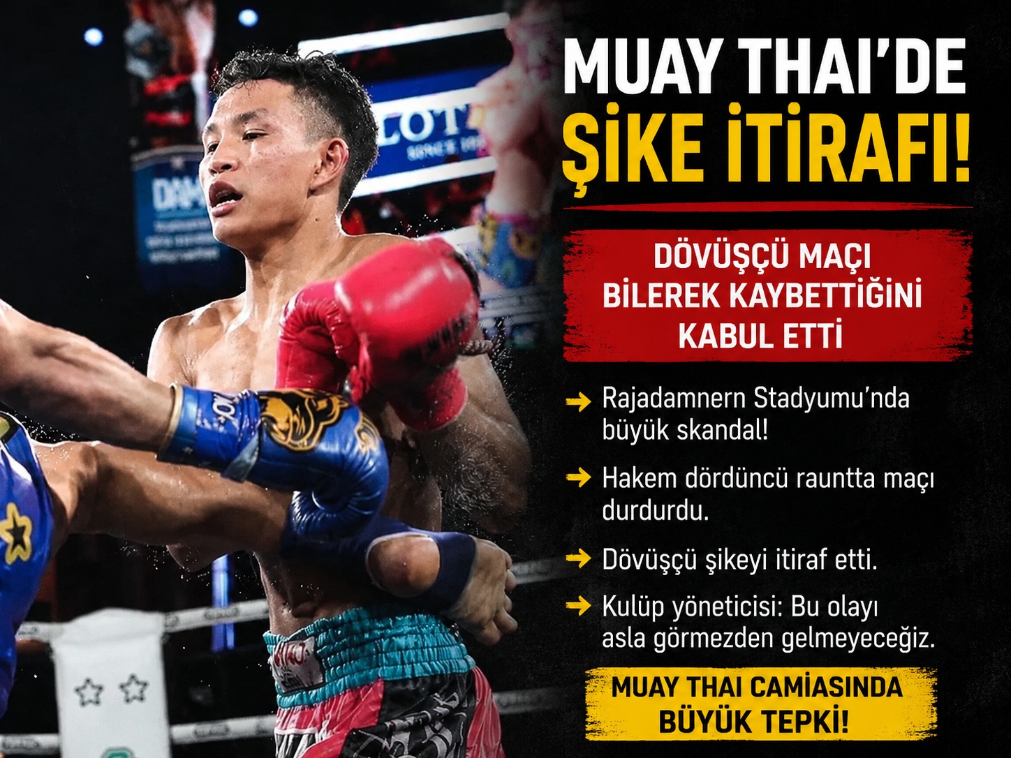 Muay Thai'de Şike Skandalı