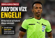 Dünya Kupası Öncesi Kriz: ABD, Afrikalı Hakemin Ülkeye Girişini Reddetti Omar Abdulkadir Artan