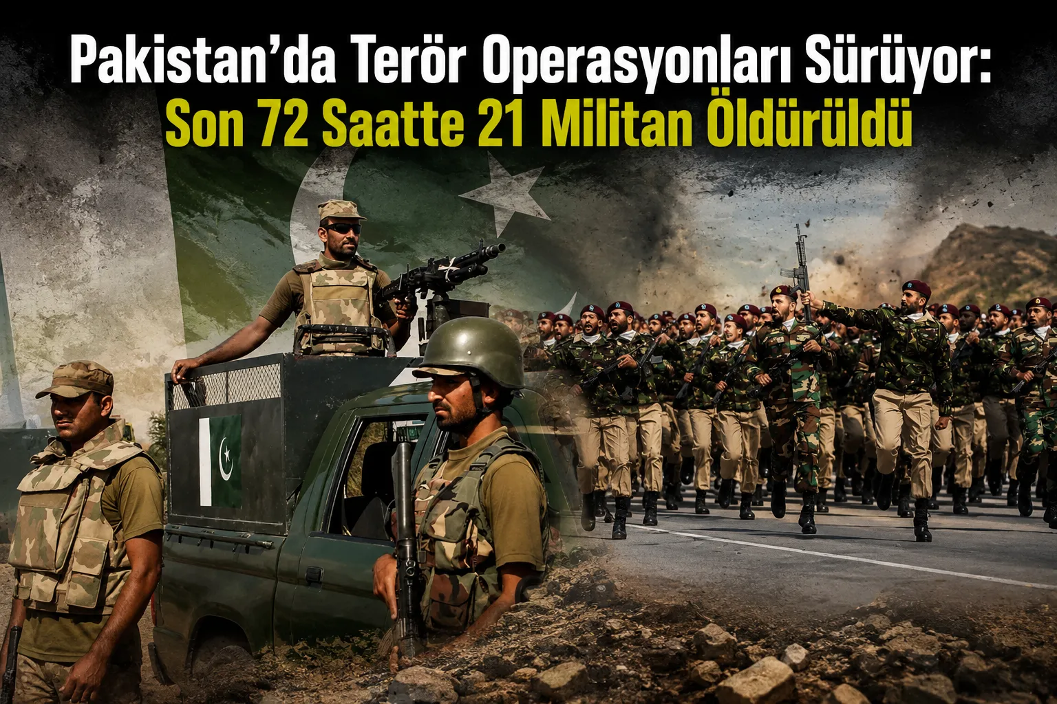 Pakistan'da Terör Operasyonları Sürüyor