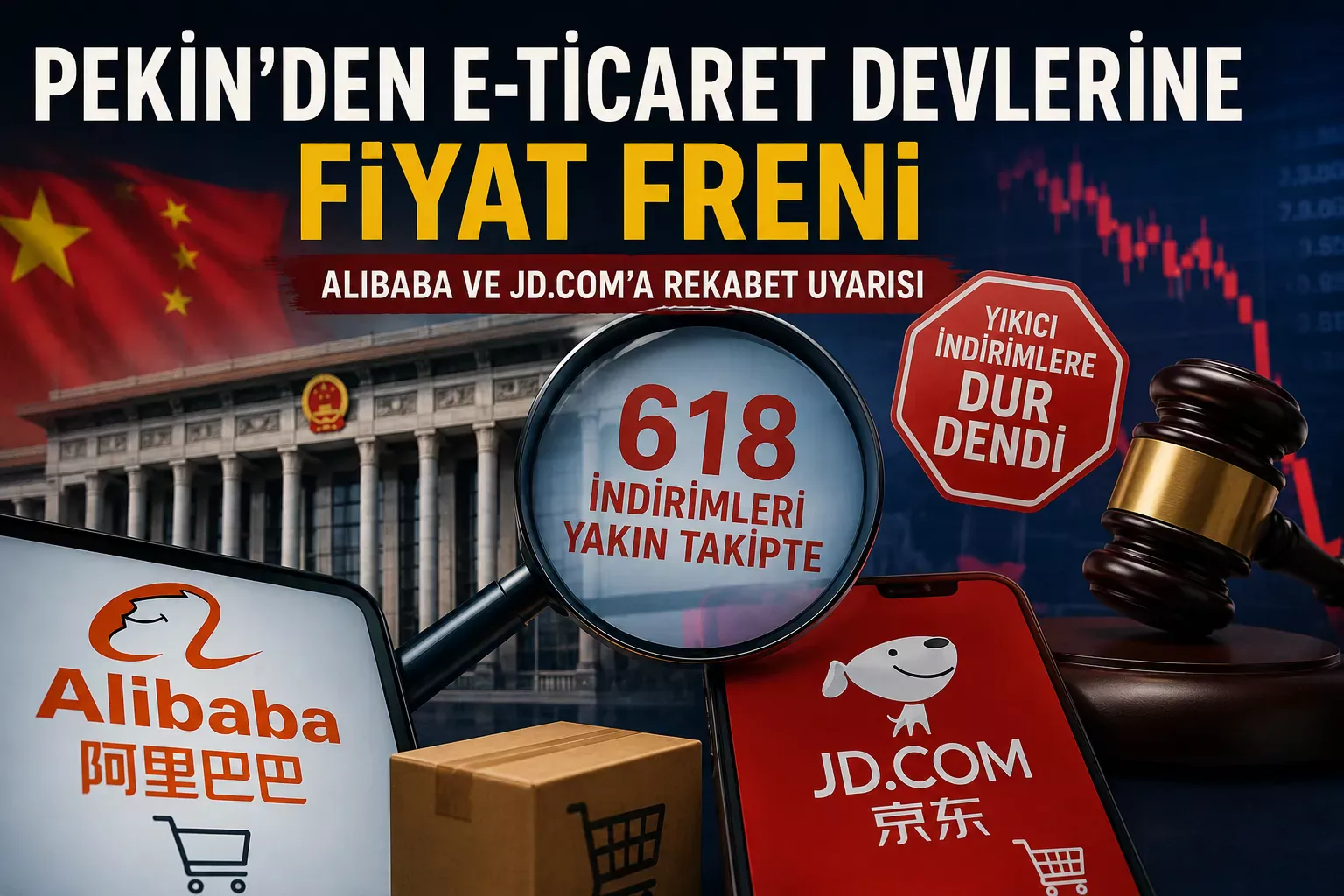 Pekin'den E-Ticaret Devlerine Fiyat Freni
