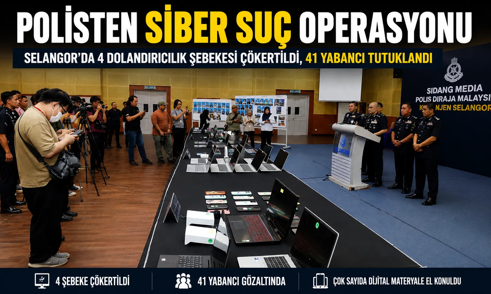 Polisten Siber Suç Operasyonu