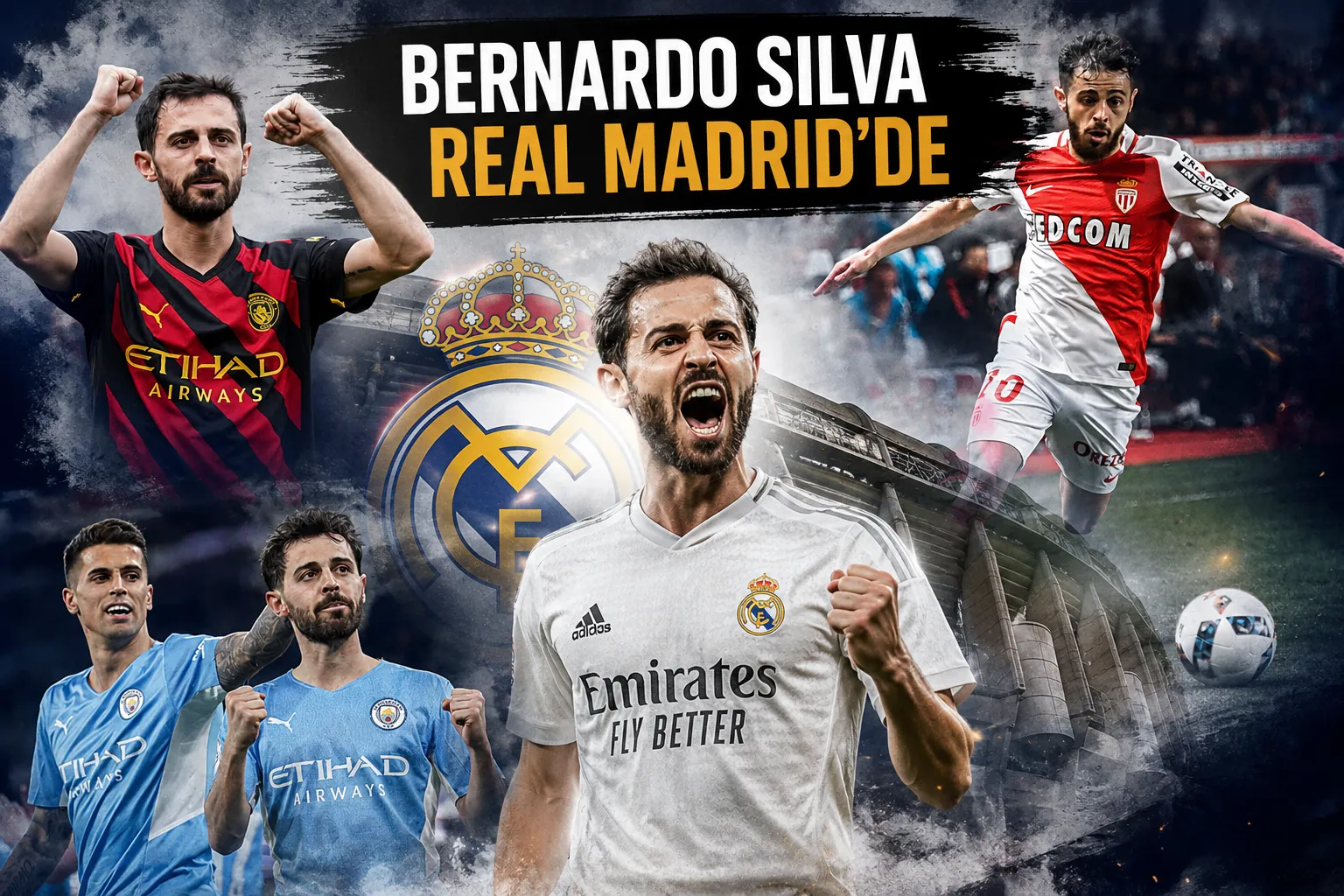 Real Madrid'den Bernardo Silva Hamlesi