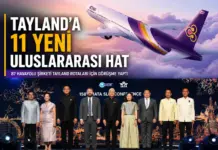 Tayland’a Yeni Uluslararası Uçuş Hatları