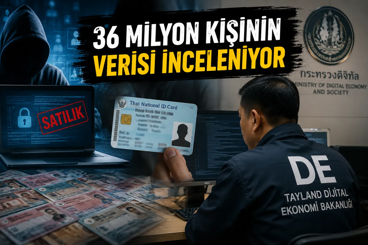 Tayland'da 36 Milyon Kişinin Verisi İddiası
