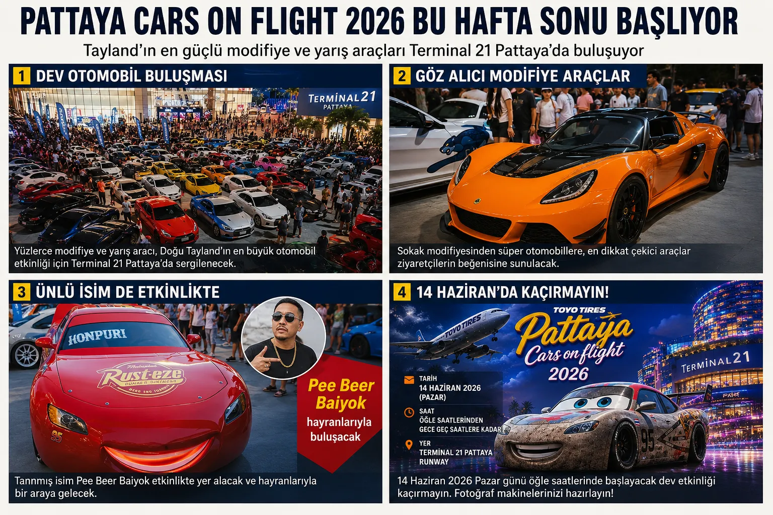 Tayland’ın En Güçlü Modifiye Araçları