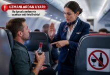 Uzmanlardan Yolculara Uyarı: Bazı İçecekler Uçuş Güvenliğini Tehlikeye Atabiliyor Uçak Yolcuları Dikkat
