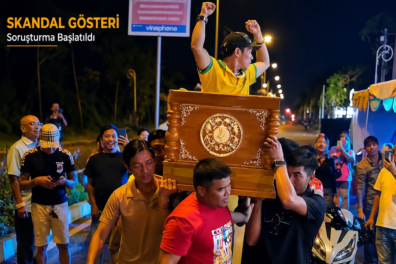 Vietnam’da Skandal Tabut Gösterisi