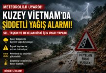 Vietnam’ın Kuzeyinde Şiddetli Yağış