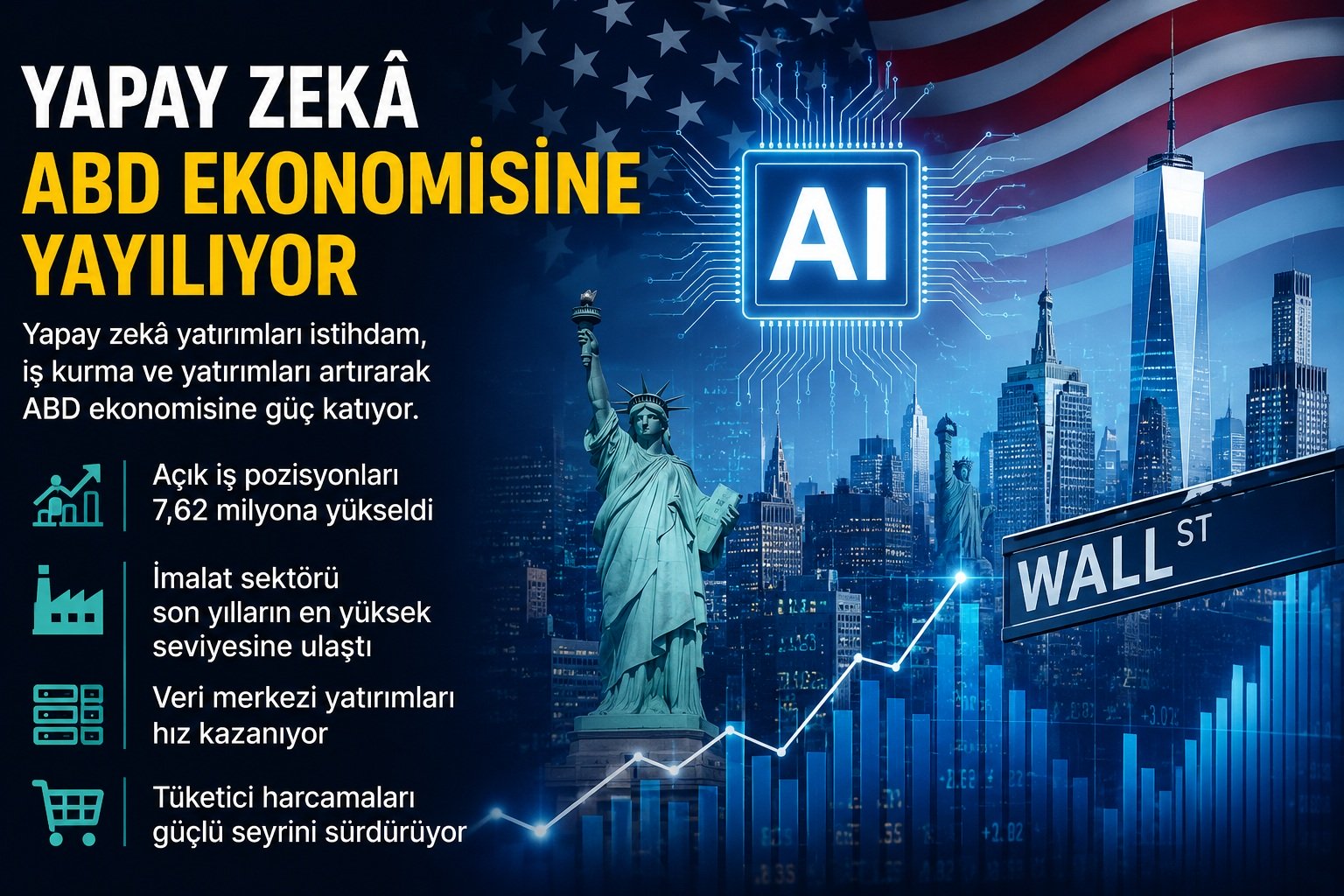 Yapay Zekâ Etkisi ABD Ekonomisi