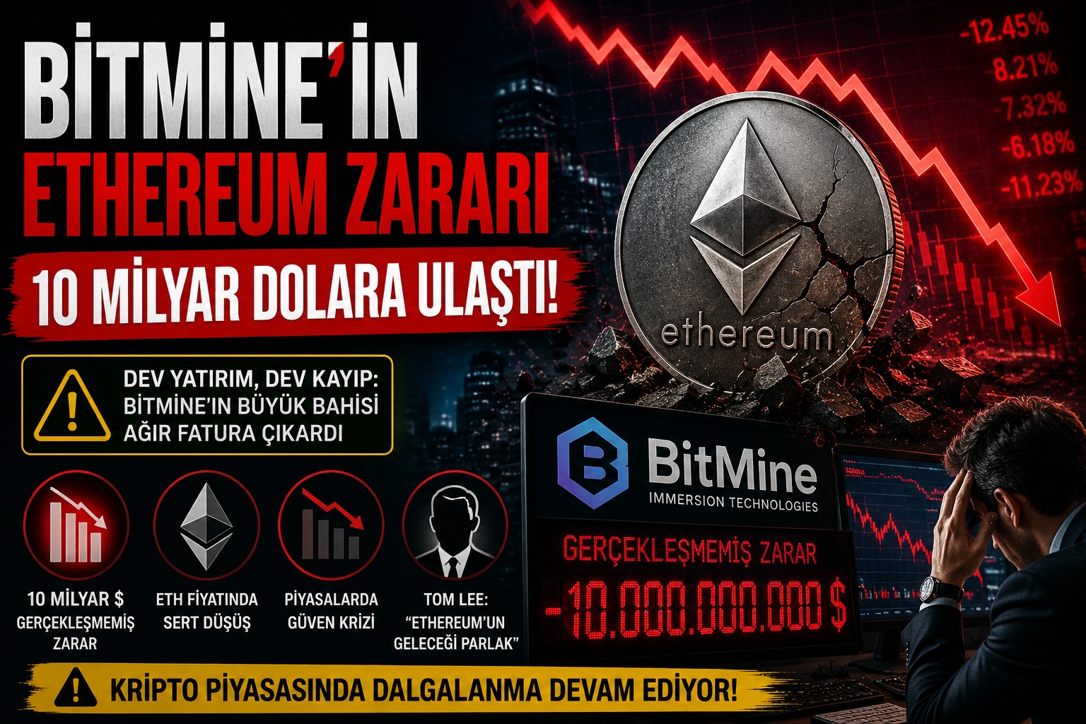 BitMine'ın Ethereum Stratejisi Baskı Altında