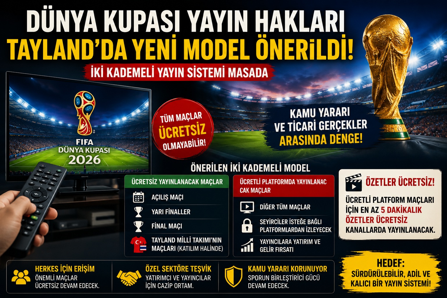 dunya kupası yayın hakları