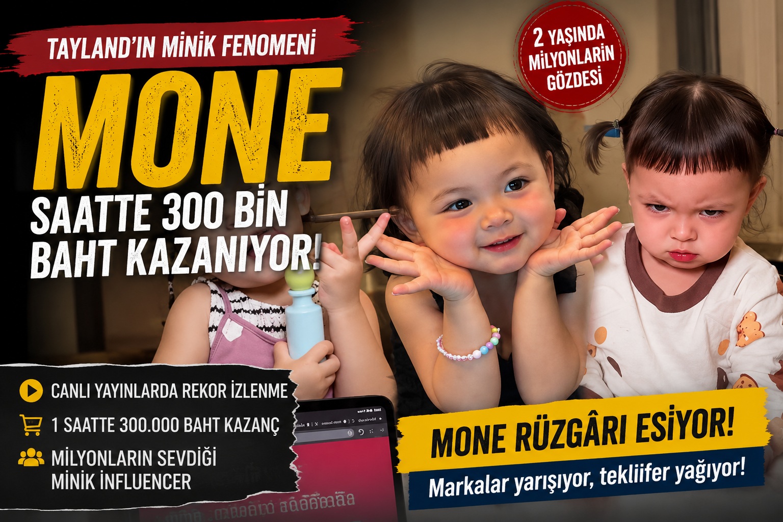 Sosyal Medya Fenomeni Mone