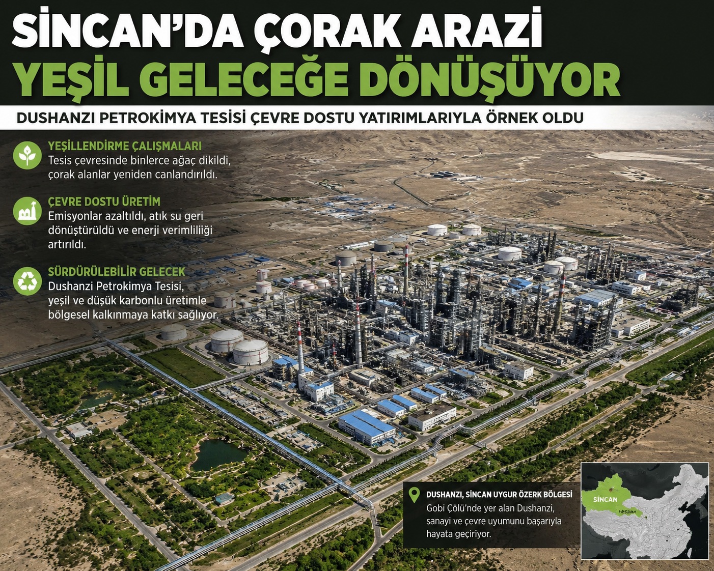 sincan petro kimya tesisi