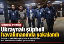 Tayland’da Paravan Ortaklık Operasyonu: Ukraynalı Zanlı Tutuklandı Ukraynalı zanlı yakalandı